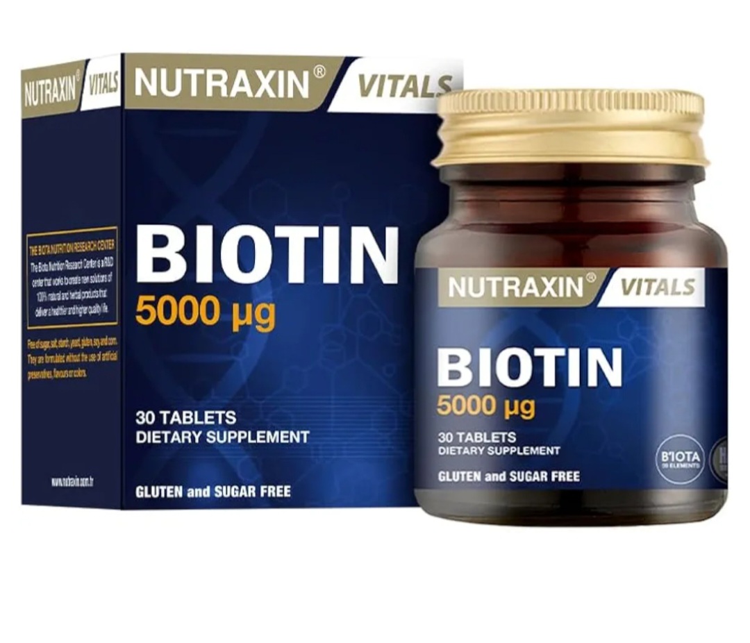 مكمل بيوتين 5000mcg من نيوتراكسين - Image 1