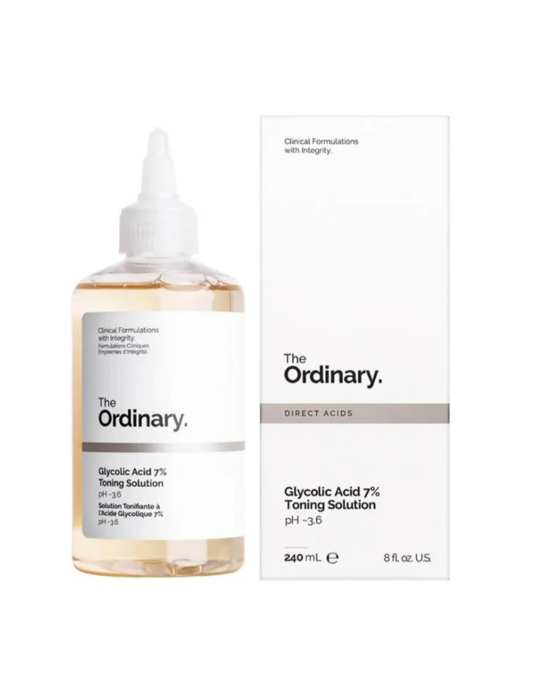 ذا اورديناري تونر مقشر بحمض الجليكوليك7% - Image 1