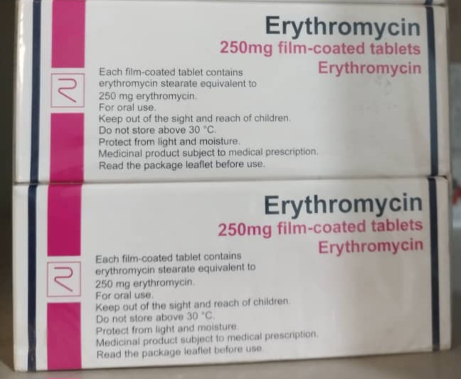 اريثرومايسين اقراص 250mg - Image 1