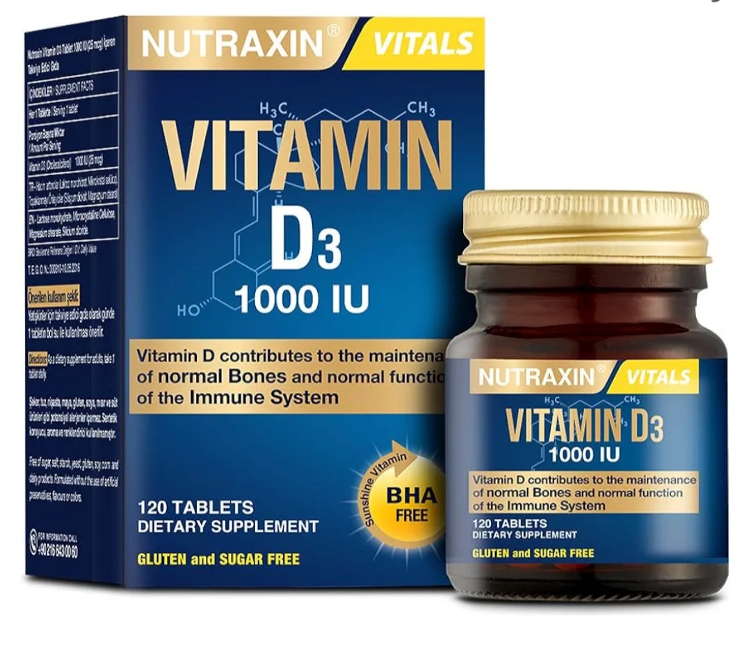 فيتامين دي3 (1000IU) - Image 1