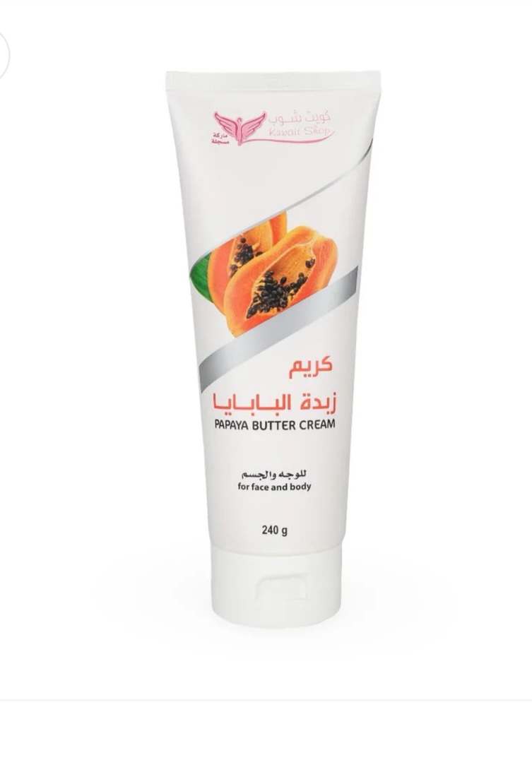 كريم زبدة البابايا للوجه والجسم240g(كويت شوب) - Image 1