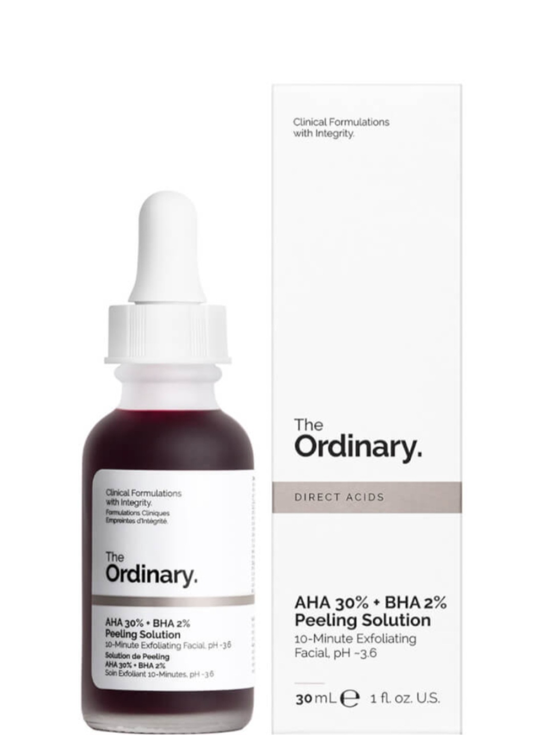 مقشر BHA 2% + AHA 30% من ذا اورديناري - Image 1