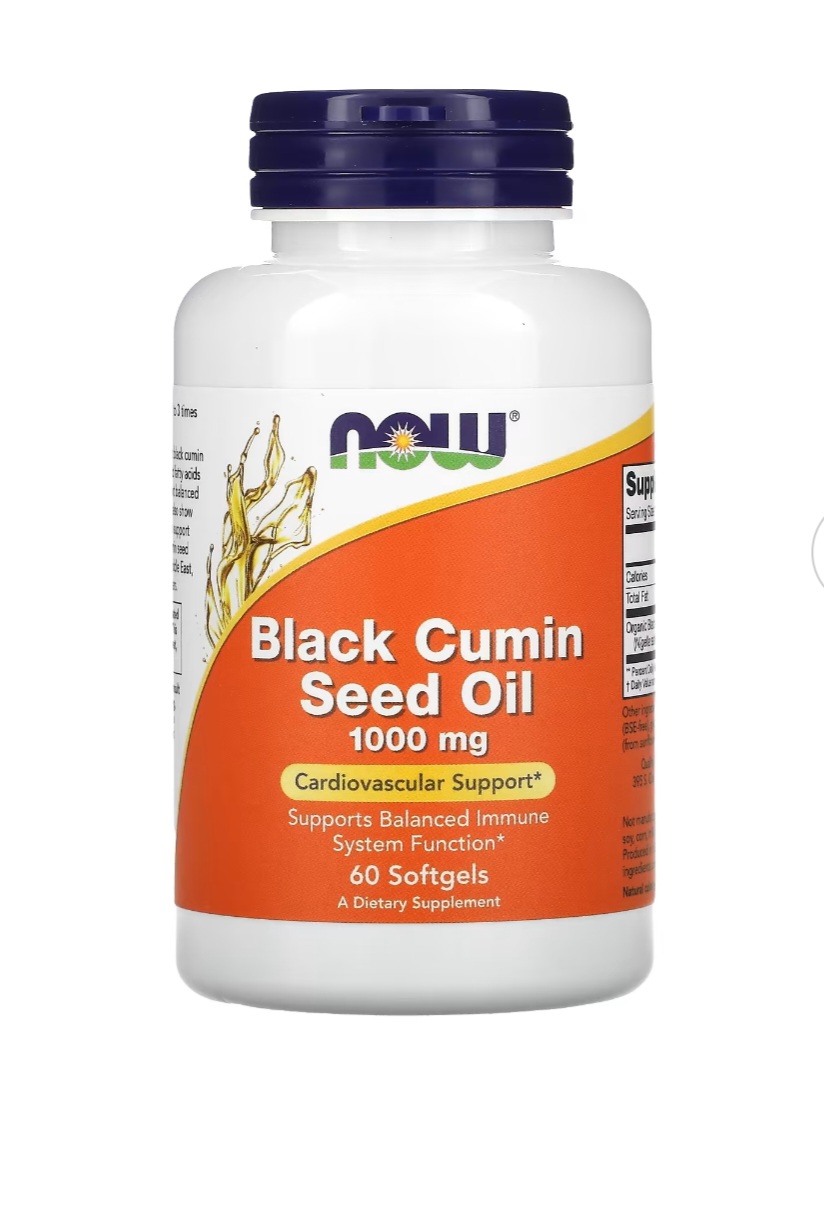 زيت الكمون الاسود(حبة البركه) من NOW - Image 1