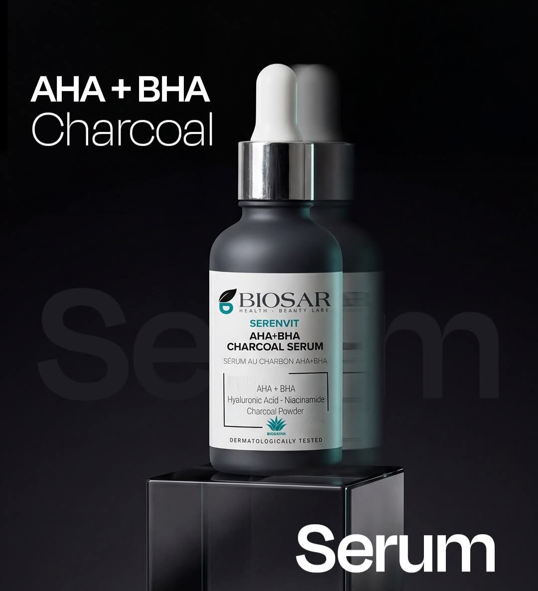 سيروم الفحم (AHA+BHA)من بايوسار - Image 1