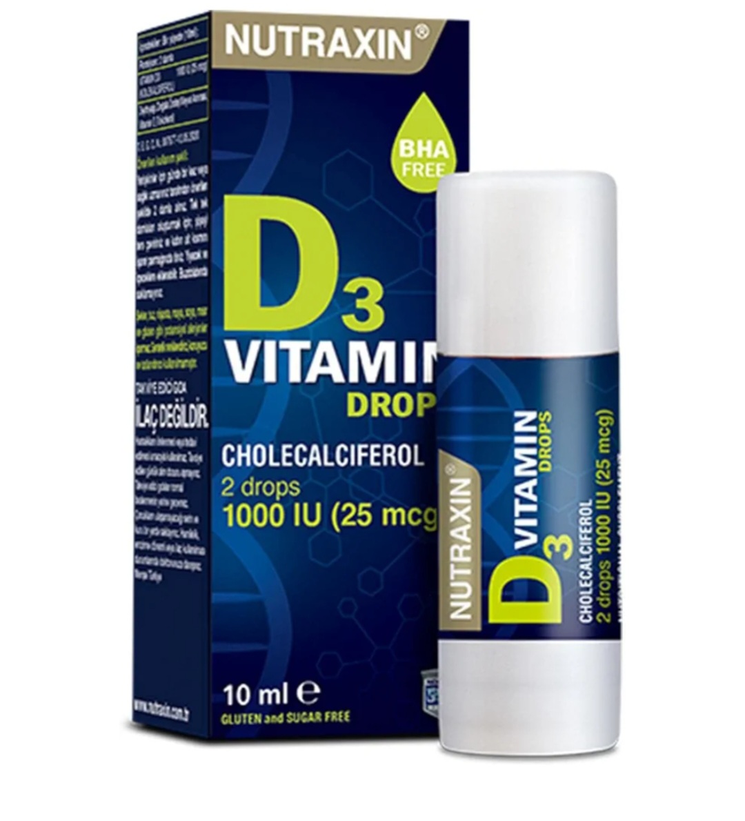 قطرات فيتامين دي 3 من نيوتراكسين - Image 1