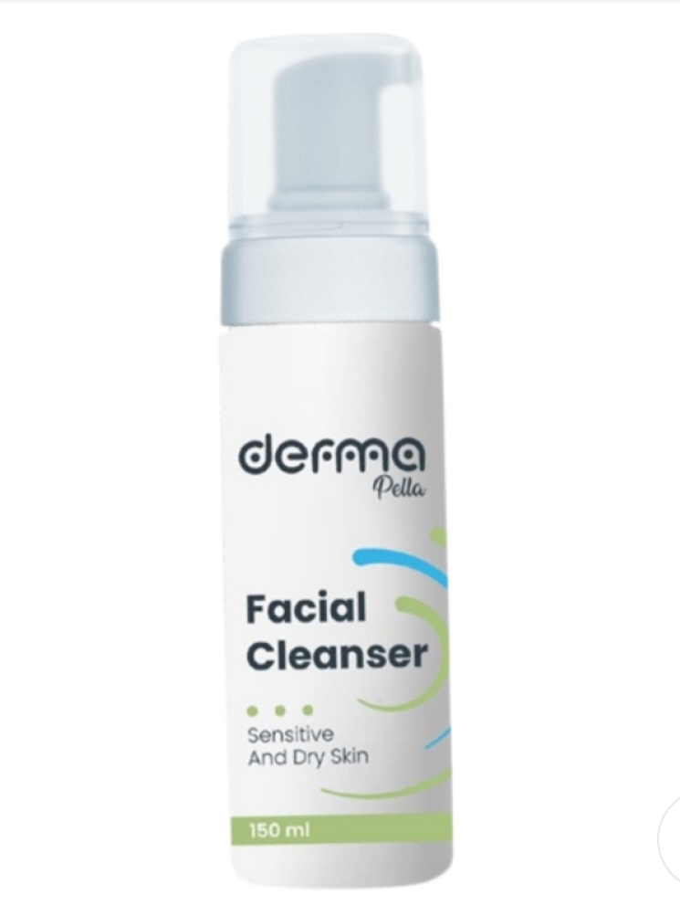 ديرما بيلا غسول وجه  للبشرة الحساسة والجافة 150 مل - Image 1