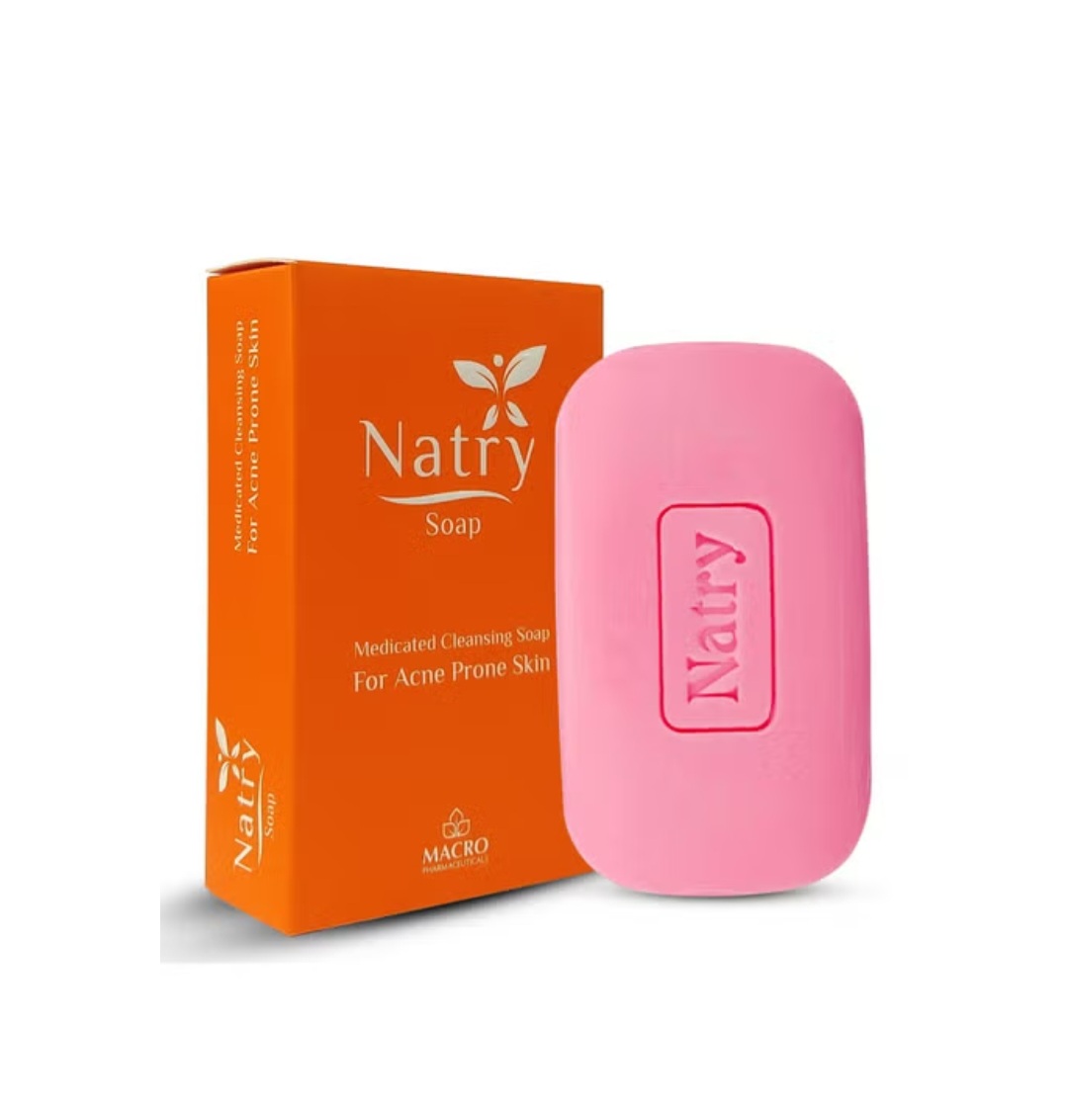 صابون ناترى للبشره المعرضه لحب الشباب من ماكرو - Image 1